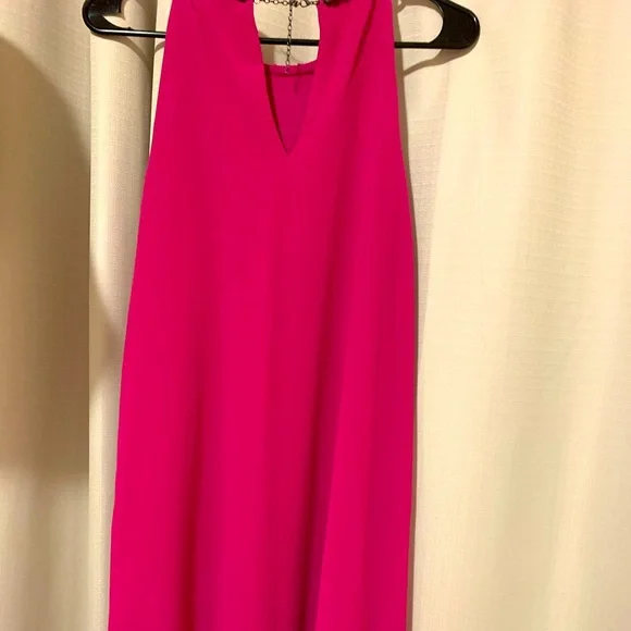 Pink chiffon dress 🌸 - Picture 3 of 4